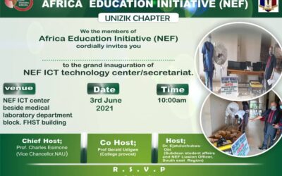 NEF Club, UNIZIK Chapter inaugurates the NEF ICT Centre.